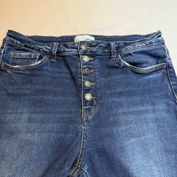 Vervet Los Angeles Women's Jeans Size 32 Dark Wash High Rise Button Fly Denim # - Picture 5 of 6